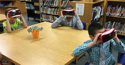 Reinhardt Elementary Fourth Graders Take a Virtual Field Trip 